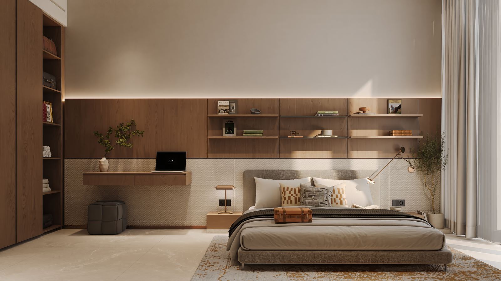 Studio bedroom