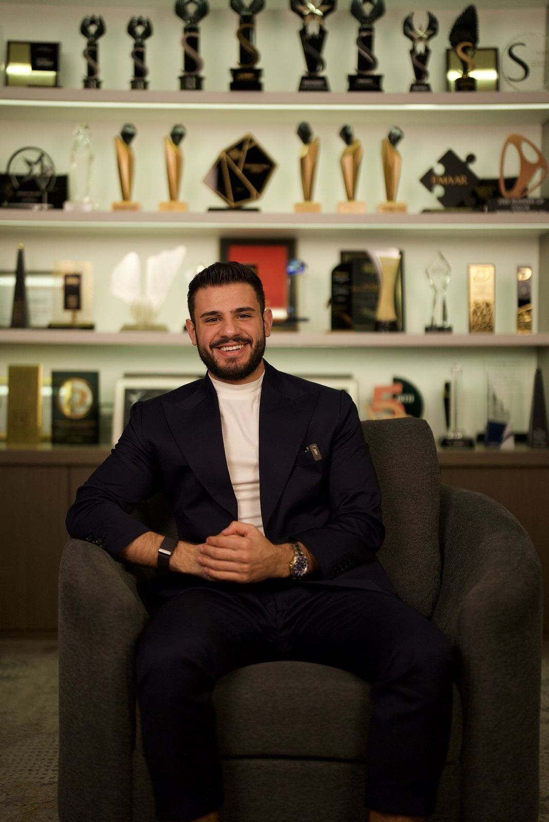 Wissam Baradhi in his office